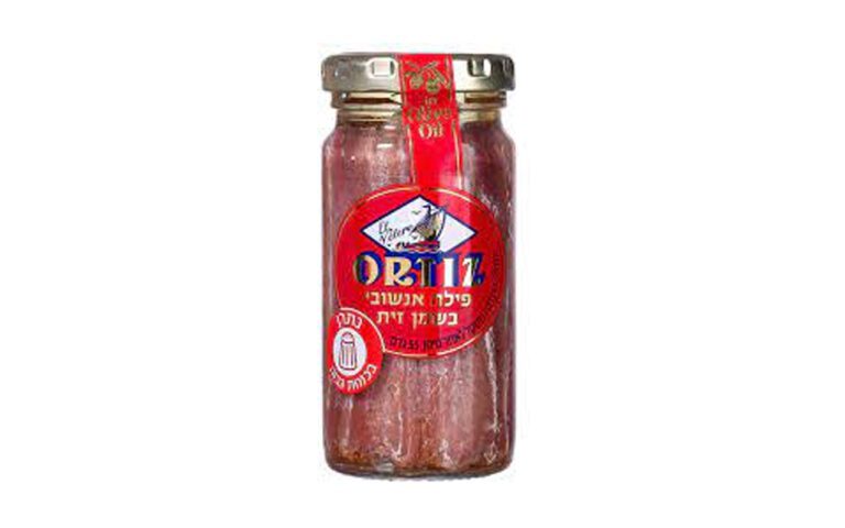 אנשובי פילה אורטיז שמן זית